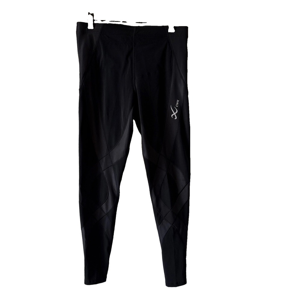 CW-X Womens Endurance Generator Mid Rise Cycling Compression Tights Black L